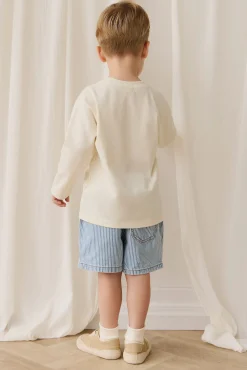 Marshall Long Sleeve Top - Parchment Best Friends