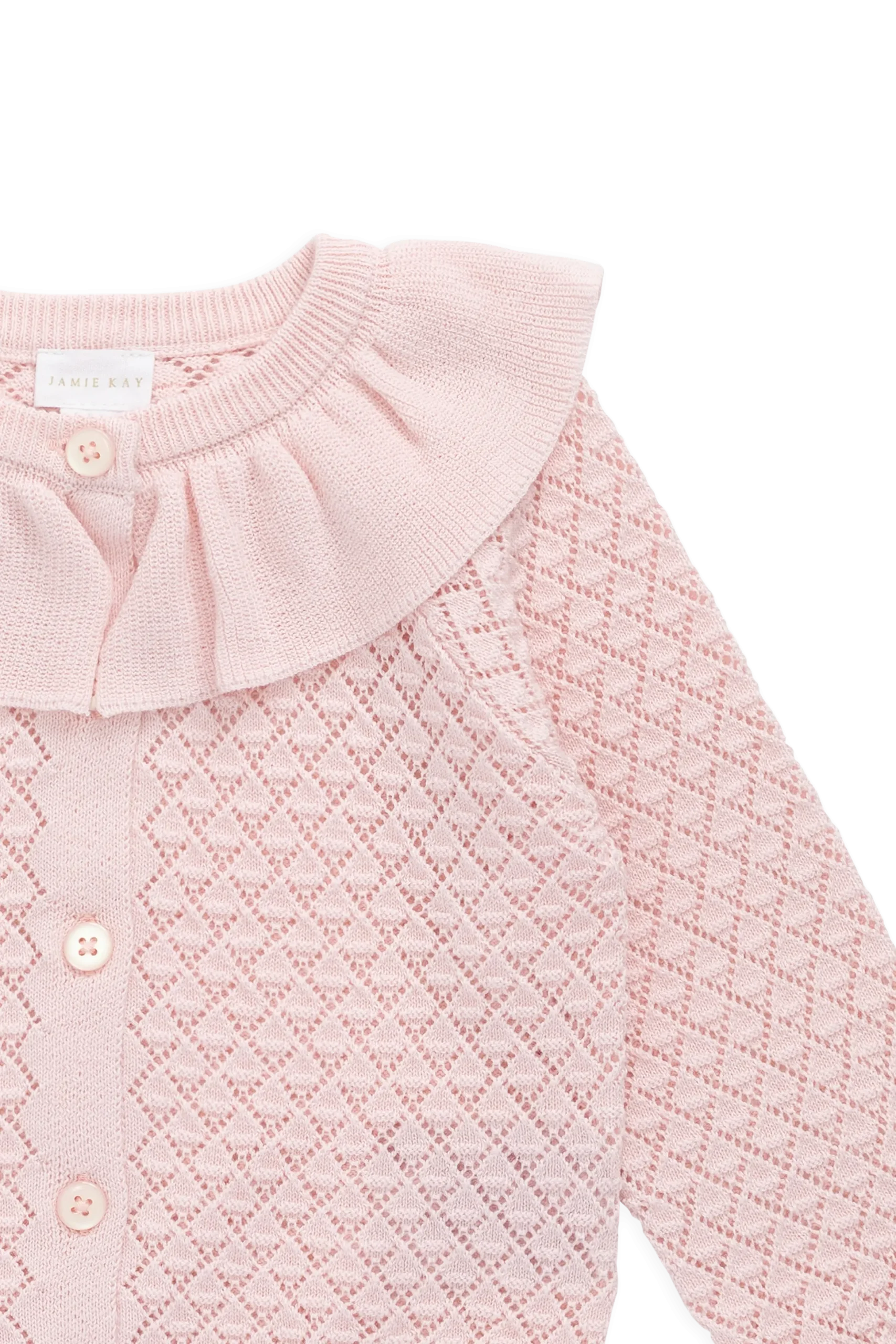 Mary Cardigan-Cotton Candy