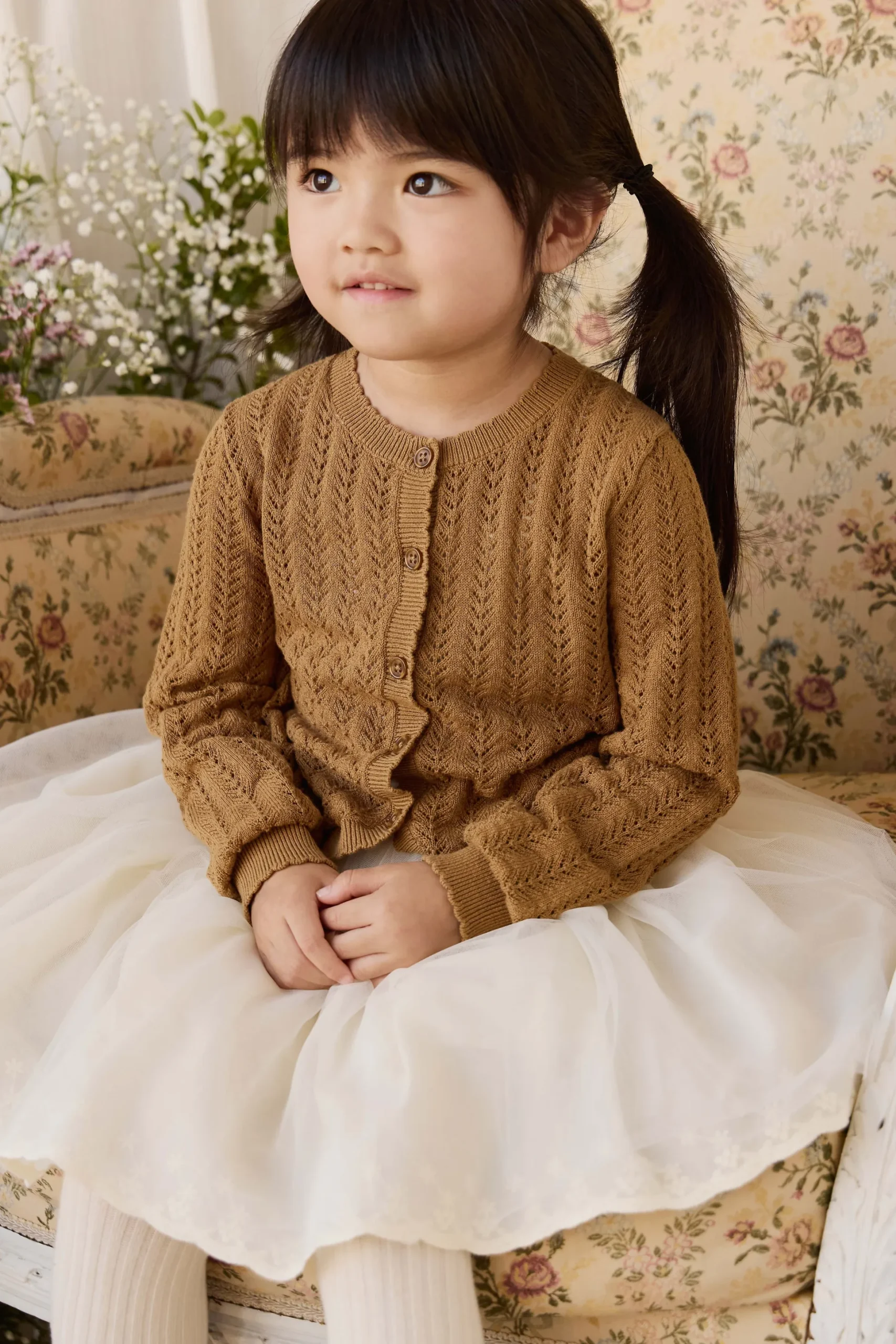 Maxine Knitted Cardigan - Antique Bronze