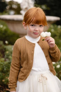 Maxine Knitted Cardigan - Antique Bronze