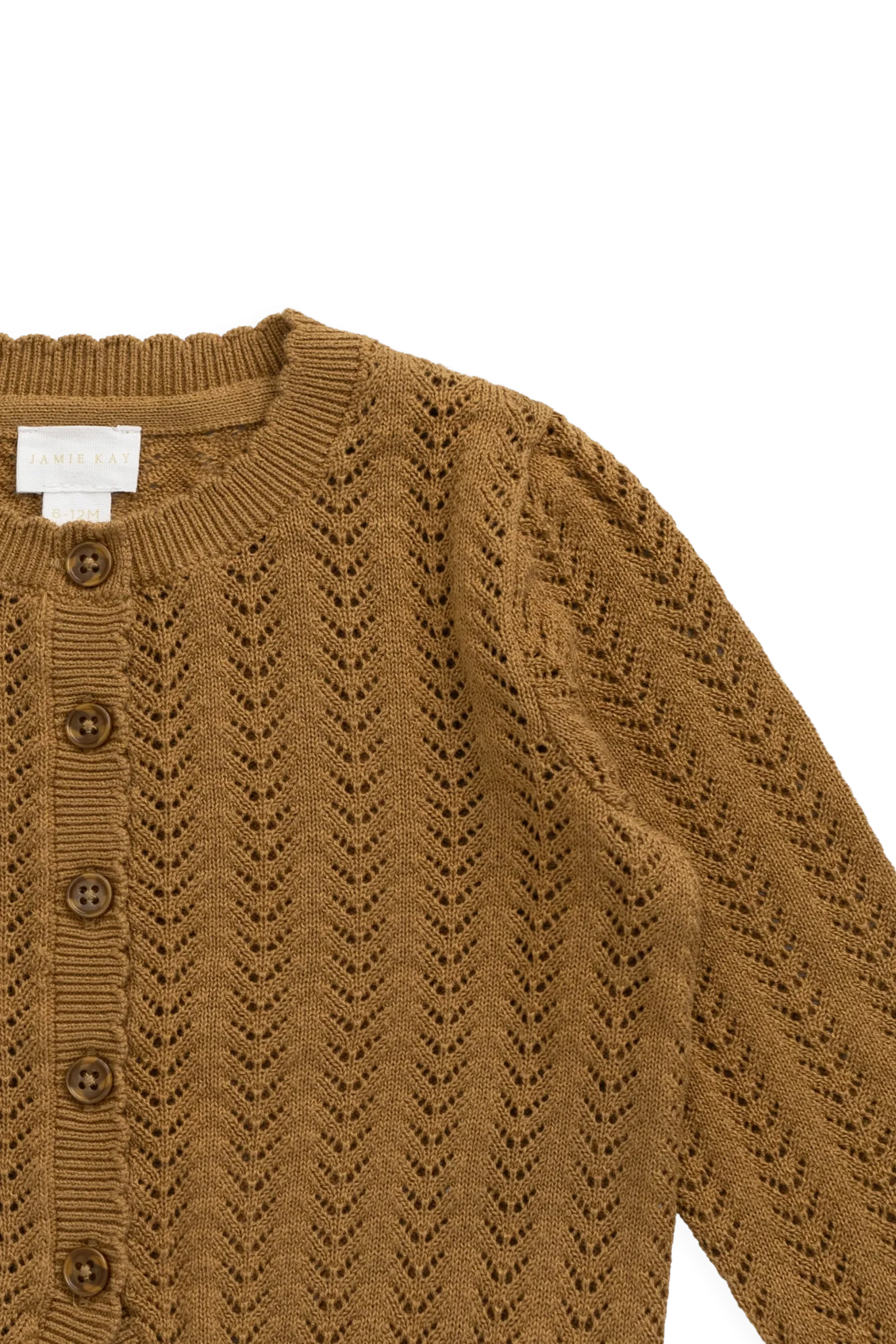 Maxine Knitted Cardigan - Antique Bronze