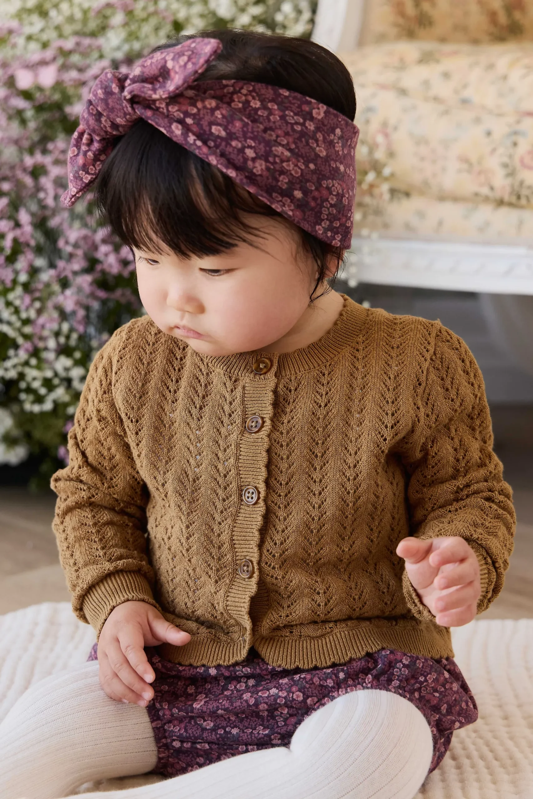Maxine Knitted Cardigan - Antique Bronze