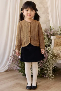 Maxine Knitted Cardigan - Antique Bronze