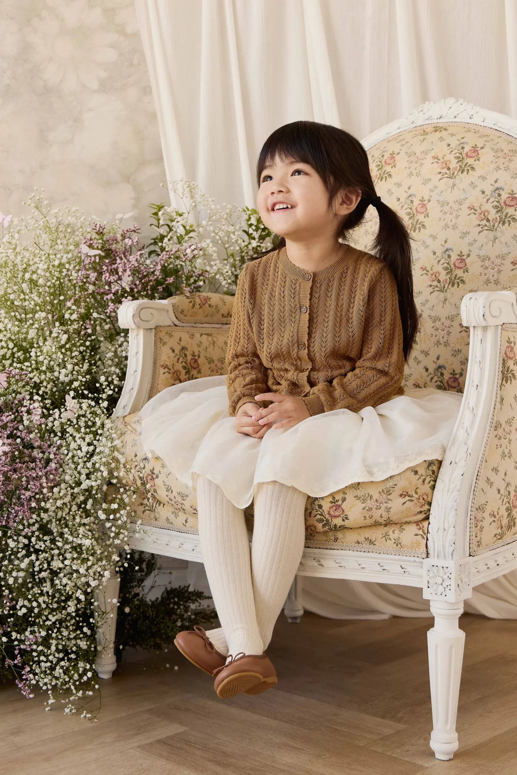 Maxine Knitted Cardigan - Antique Bronze