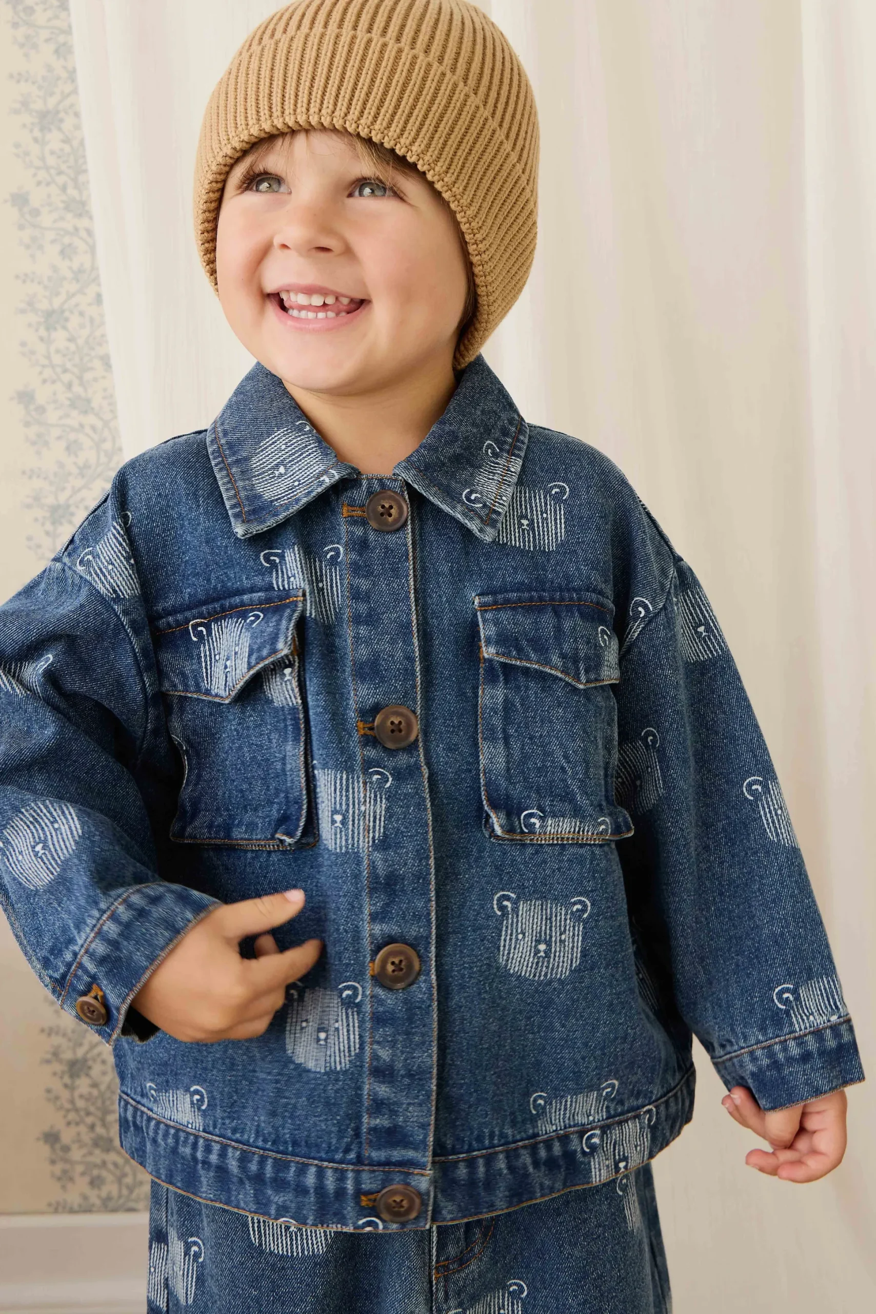 Nicolai Jacket - Teddy Face Denim