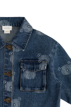 Nicolai Jacket - Teddy Face Denim