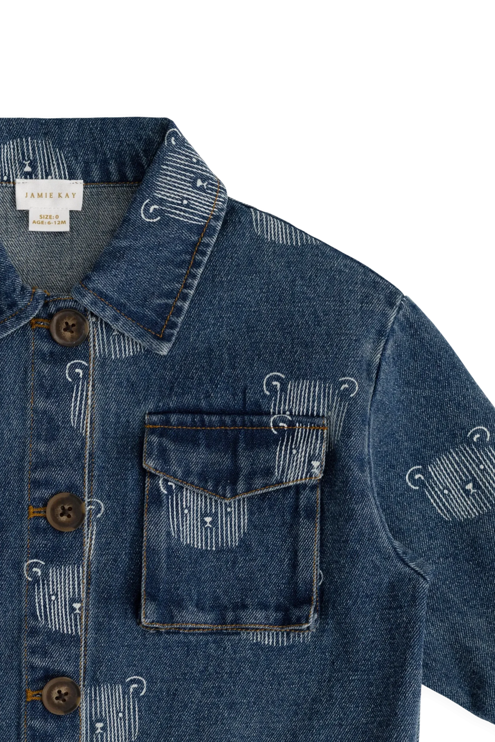 Nicolai Jacket - Teddy Face Denim