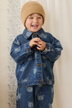 Nicolai Jacket - Teddy Face Denim