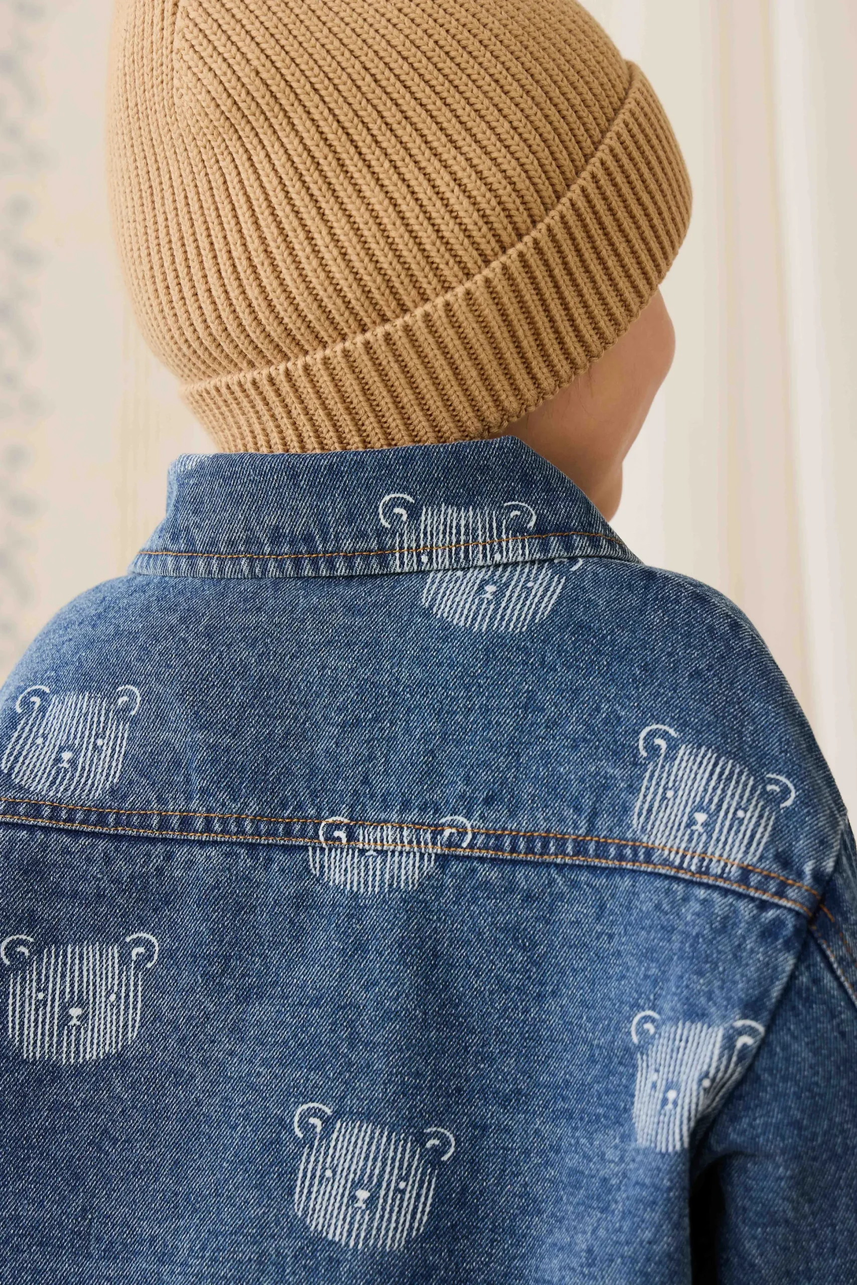 Nicolai Jacket - Teddy Face Denim