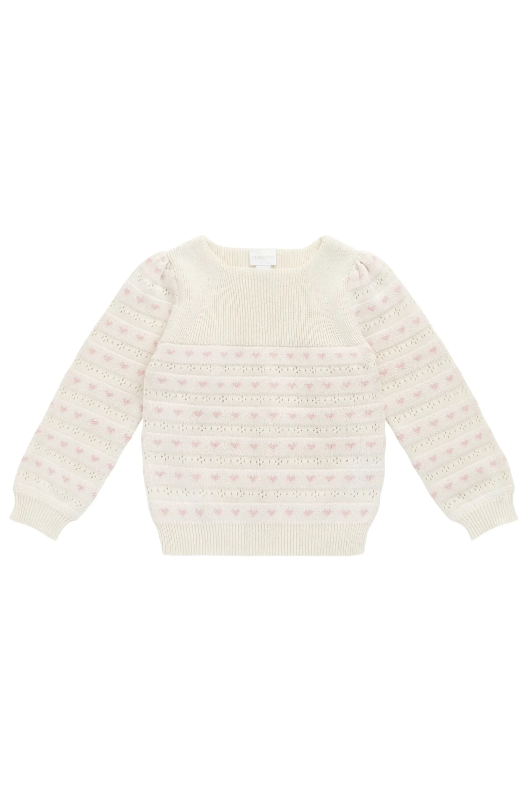 Norah Jumper - Norah Jacquard Tofu