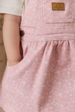 Norah Overall Dress-Paula Powder