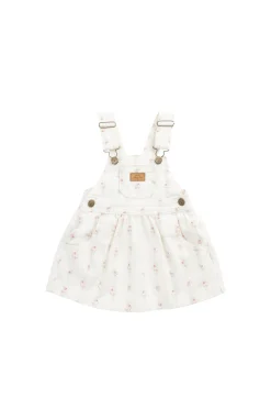 Norah Overall Dress - Rose Trail