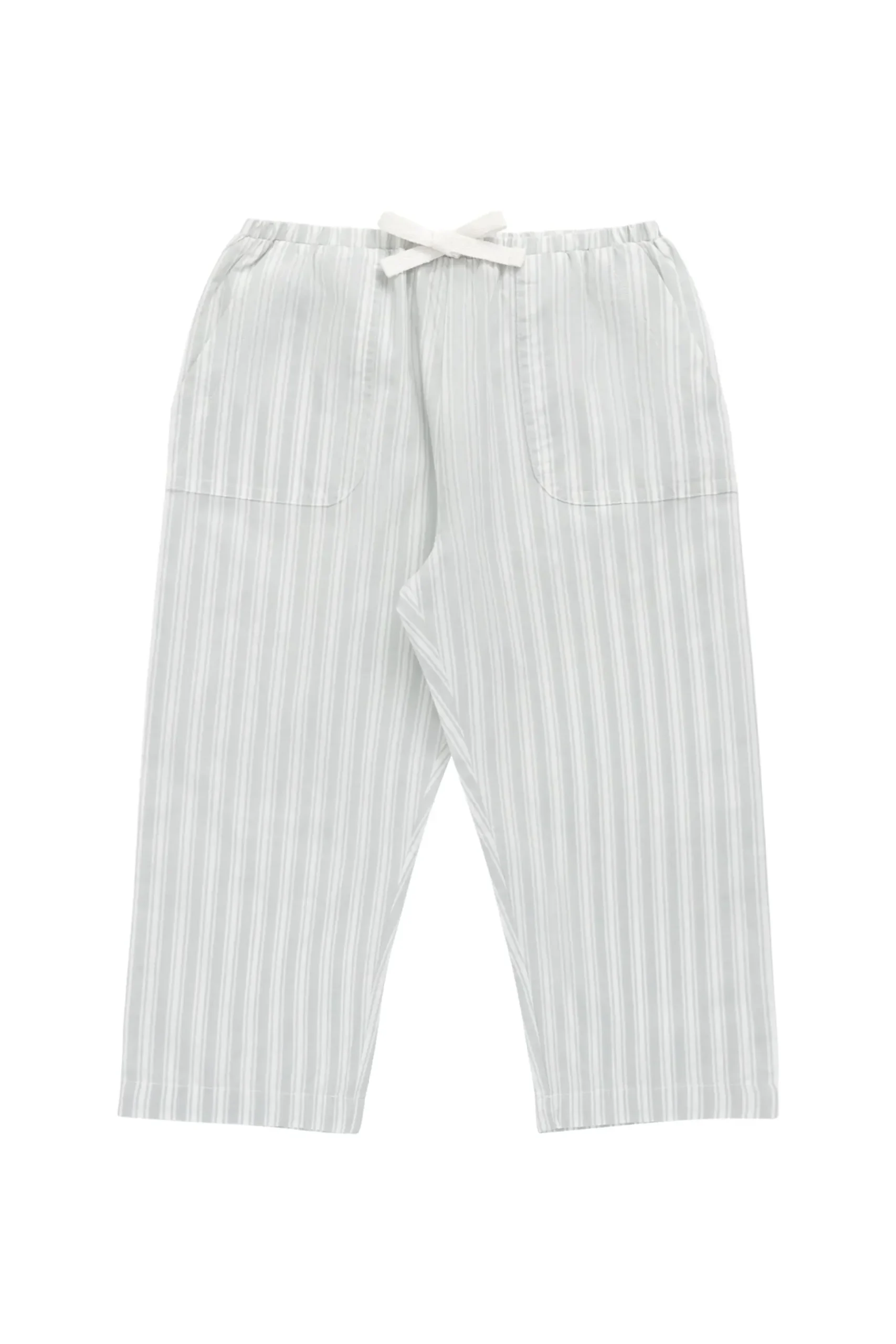 Organic Cotton Albie Pant - Variegated Stripe Shoreline