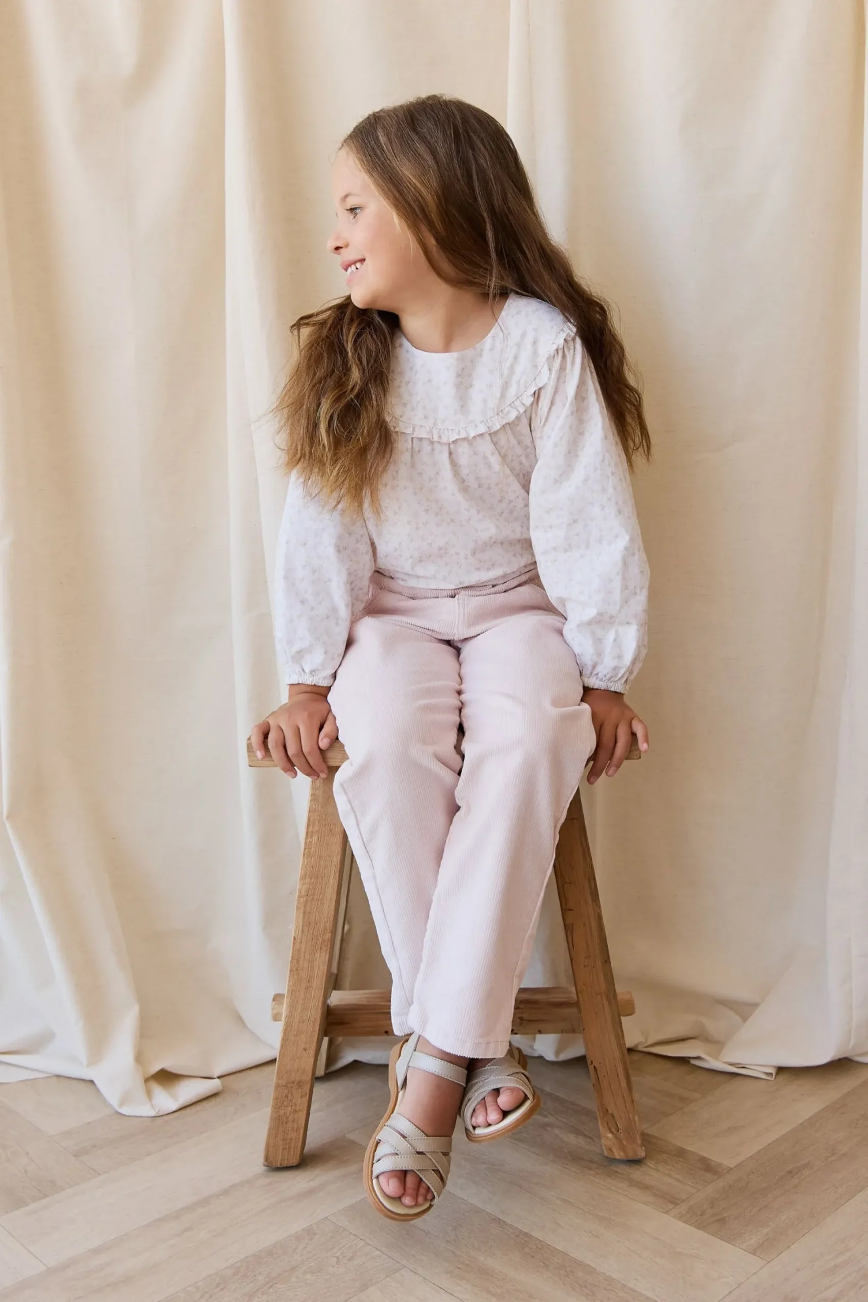 Organic Cotton Amira Blouse - Aries Mauve
