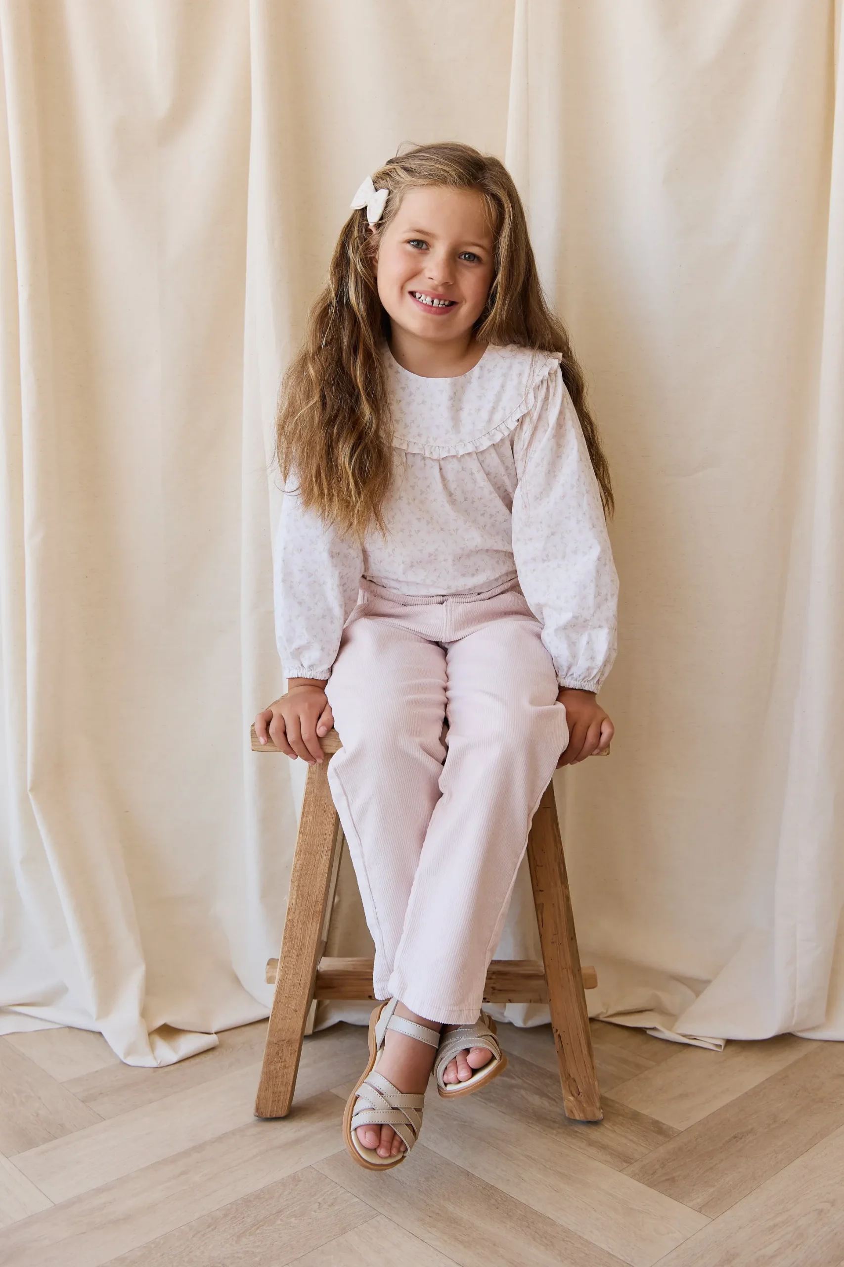 Organic Cotton Amira Blouse - Aries Mauve