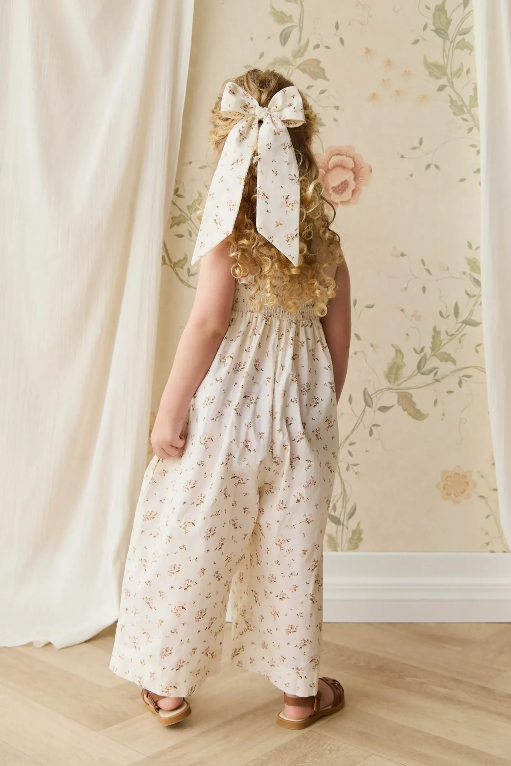 Organic Cotton Arabella Jumpsuit - Bianca Antique