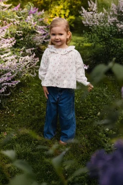 Organic Cotton Beatrice Top - Molly Lilac