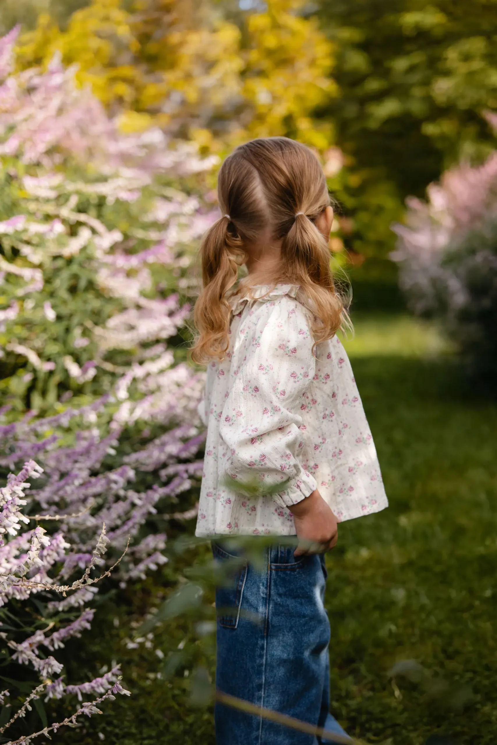 Organic Cotton Beatrice Top - Molly Lilac