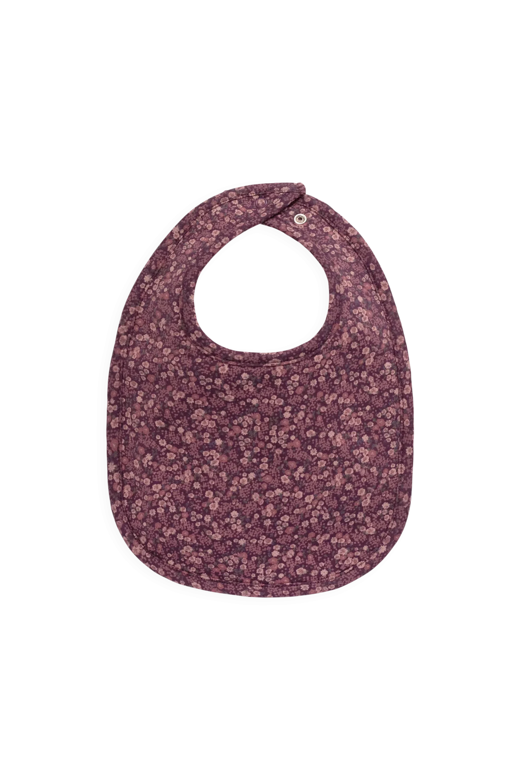 Organic Cotton Bib - Fig Floral