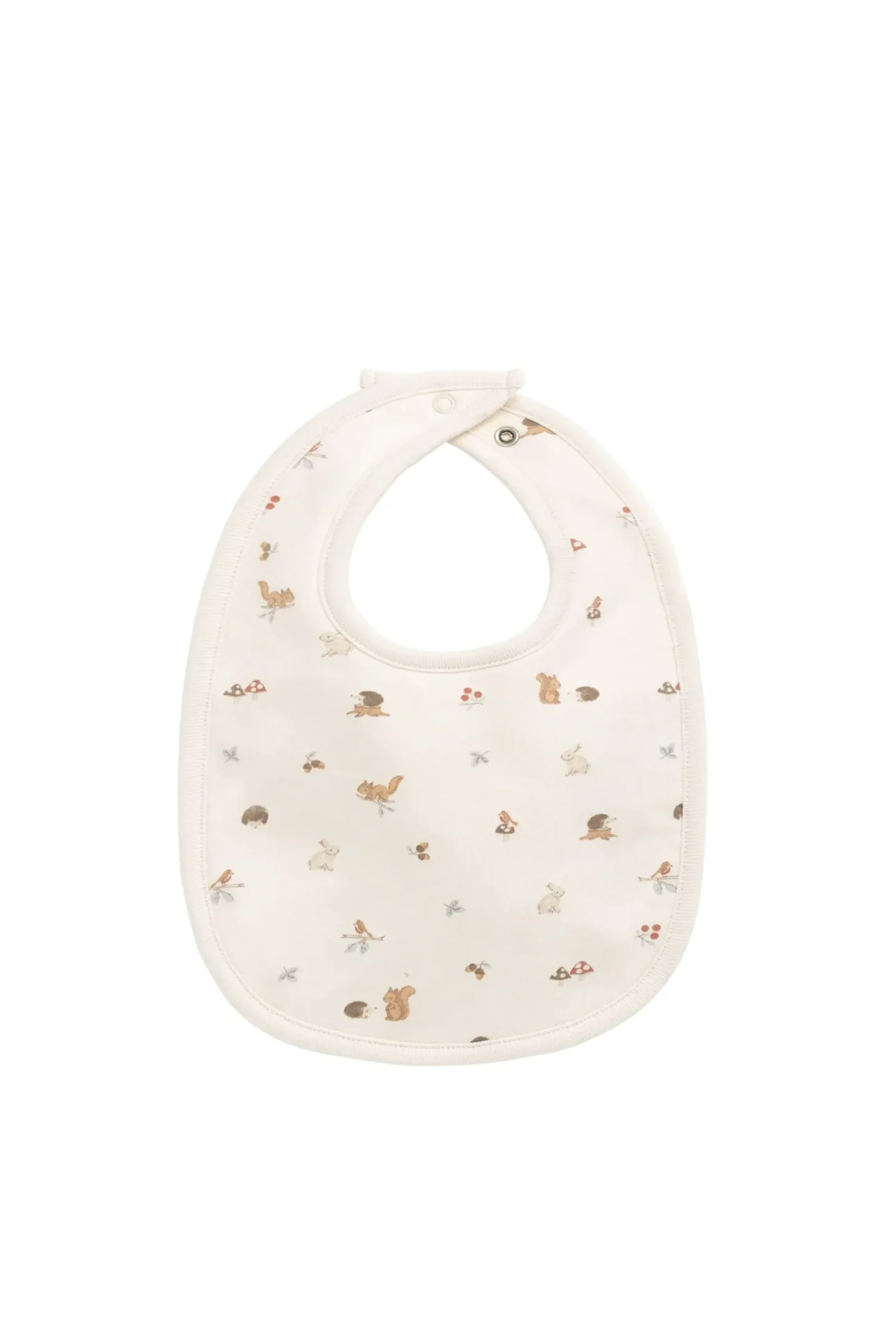 Organic Cotton Bib - Forest Gathering