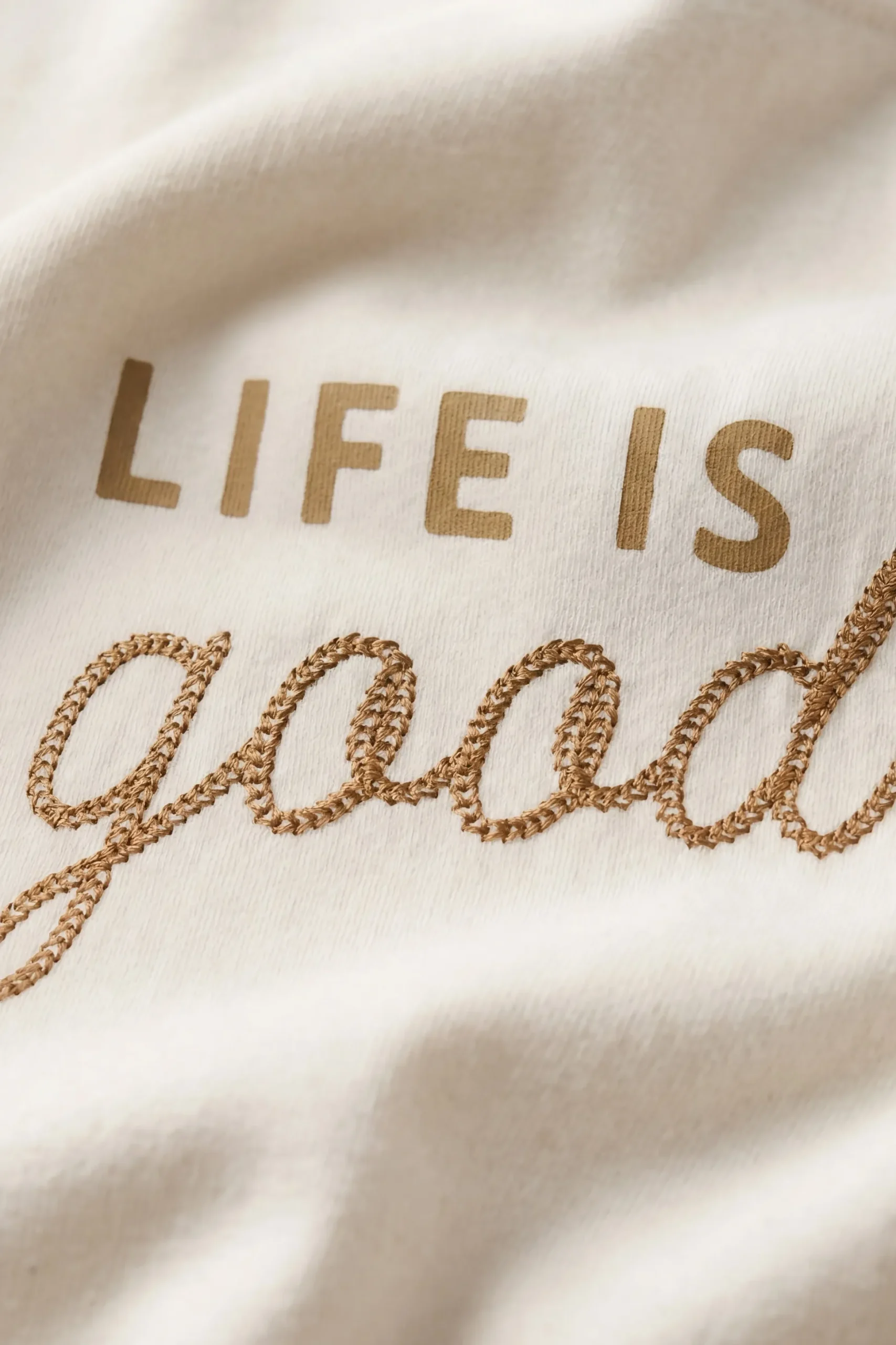 Organic Cotton Bjorn Tee - Cloud Life is Good