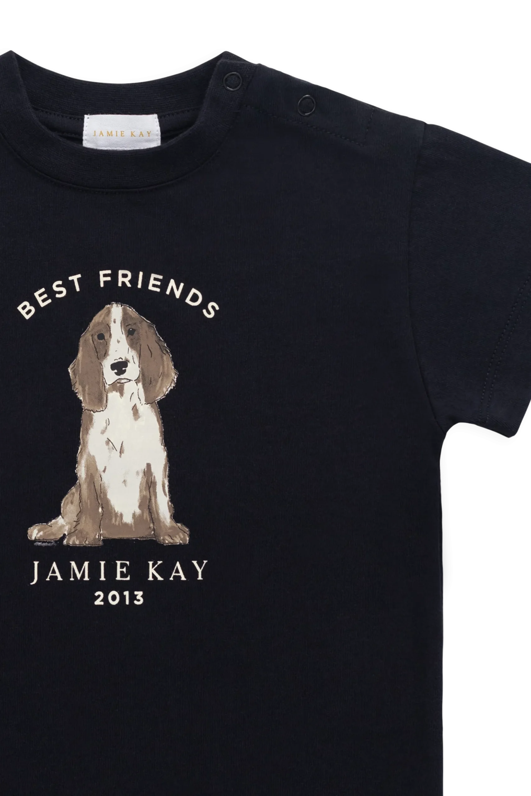 Organic Cotton Bjorn Tee-Dark Navy Best Friends