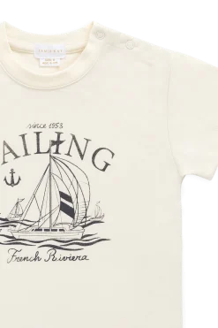 Organic Cotton Bjorn Tee-French Riviera Eclipse