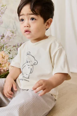 Organic Cotton Bjorn Tee - Snuggle Buddy Cloud