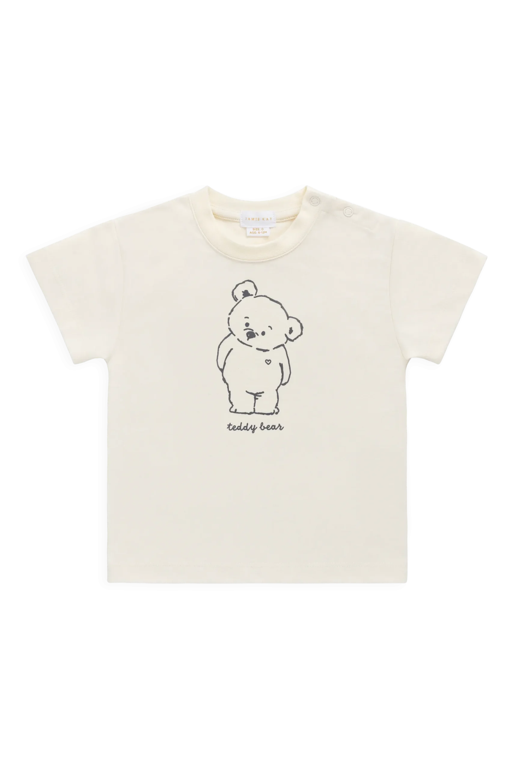 Organic Cotton Bjorn Tee - Snuggle Buddy Cloud