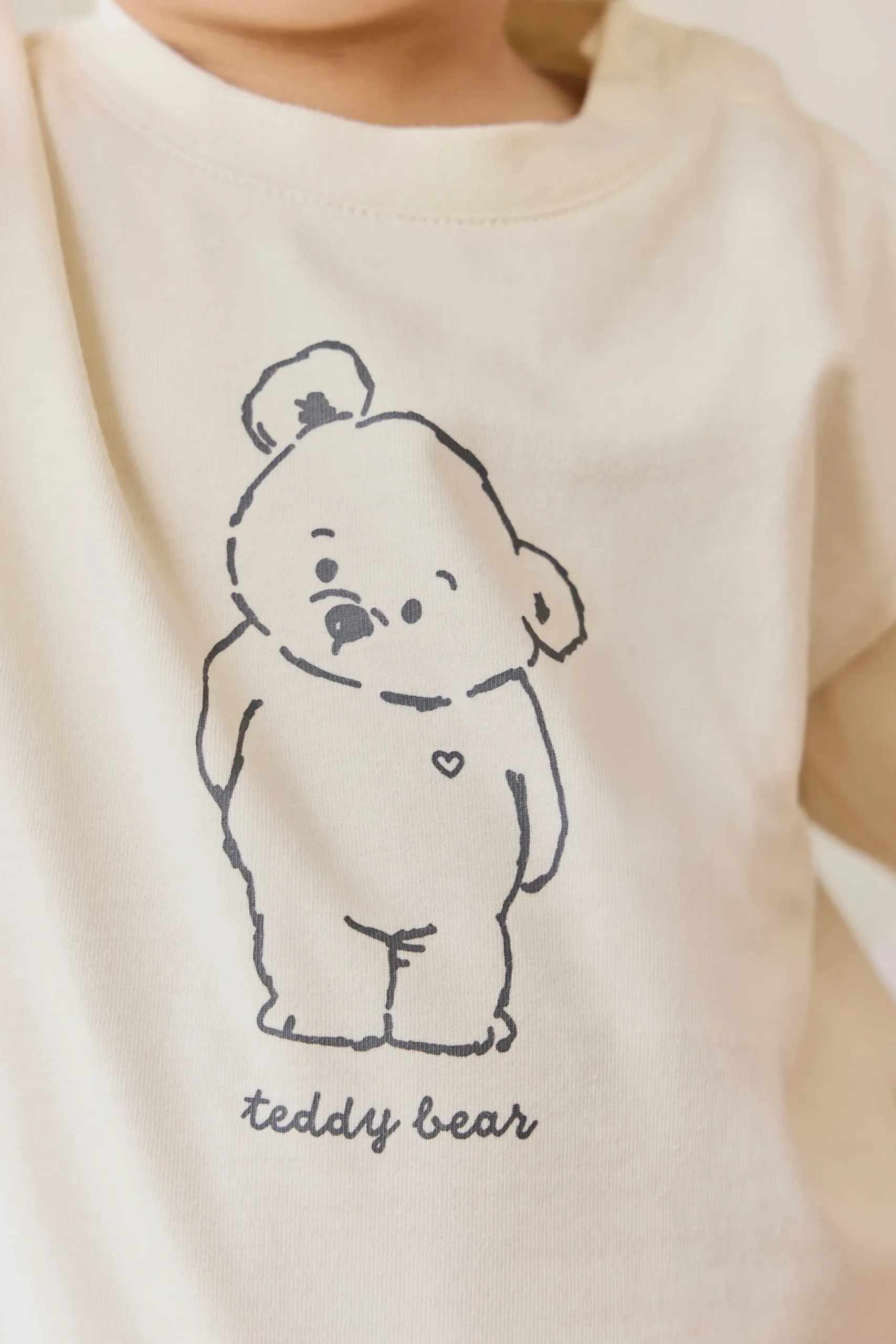 Organic Cotton Bjorn Tee - Snuggle Buddy Cloud
