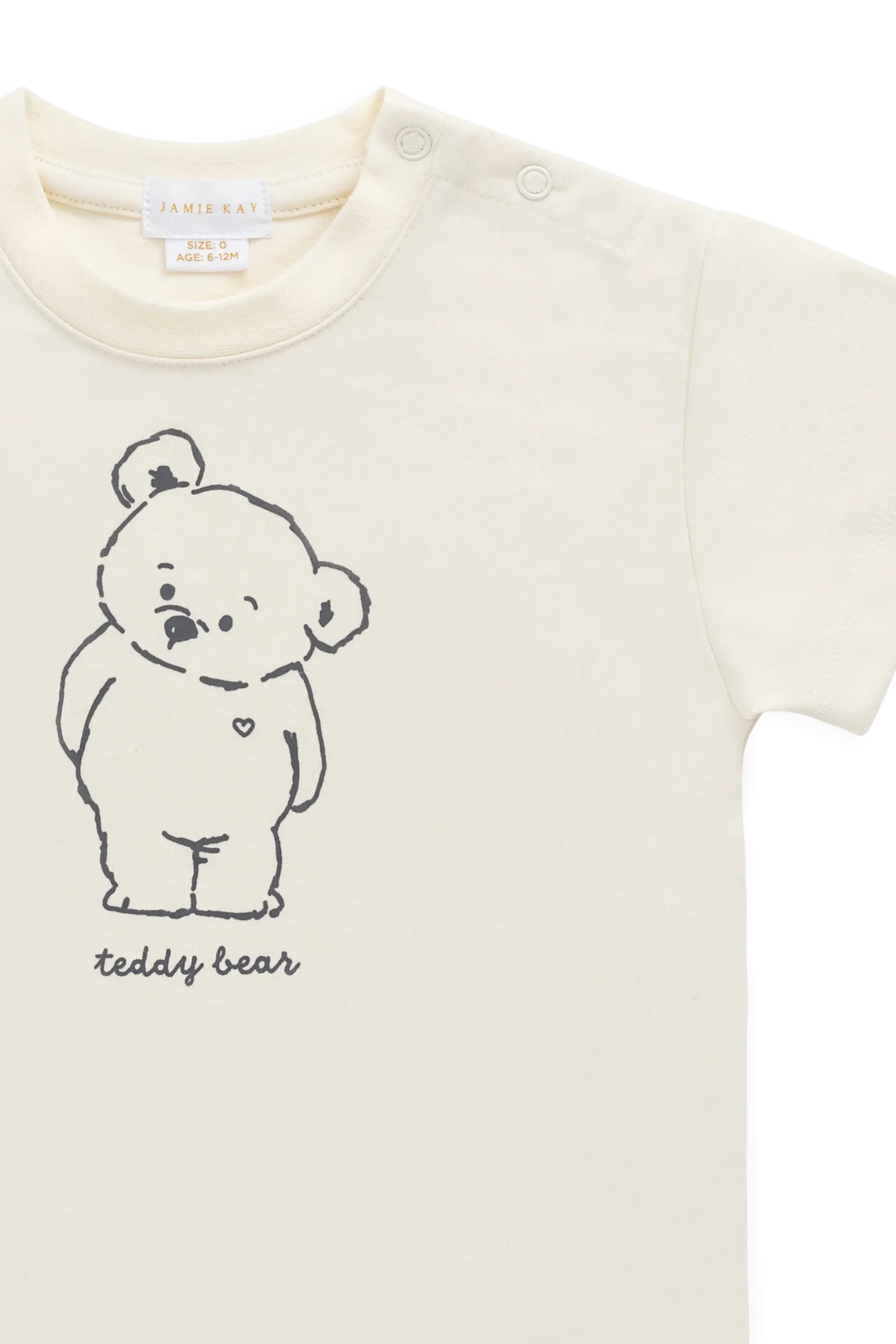 Organic Cotton Bjorn Tee - Snuggle Buddy Cloud
