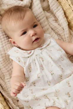 Organic Cotton Brynlee Playsuit - Josepha Egret