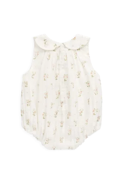Organic Cotton Brynlee Playsuit - Josepha Egret