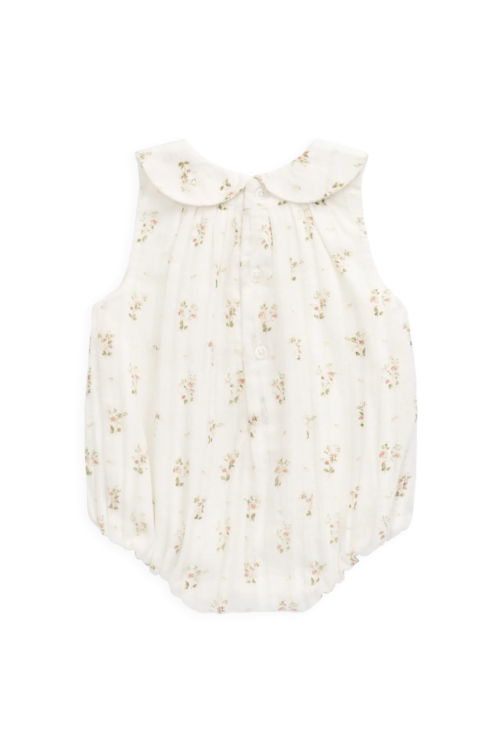 Organic Cotton Brynlee Playsuit - Josepha Egret