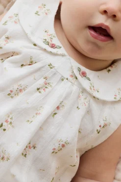 Organic Cotton Brynlee Playsuit - Josepha Egret