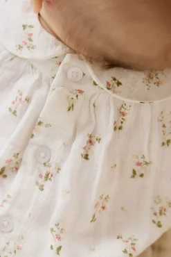 Organic Cotton Brynlee Playsuit - Josepha Egret