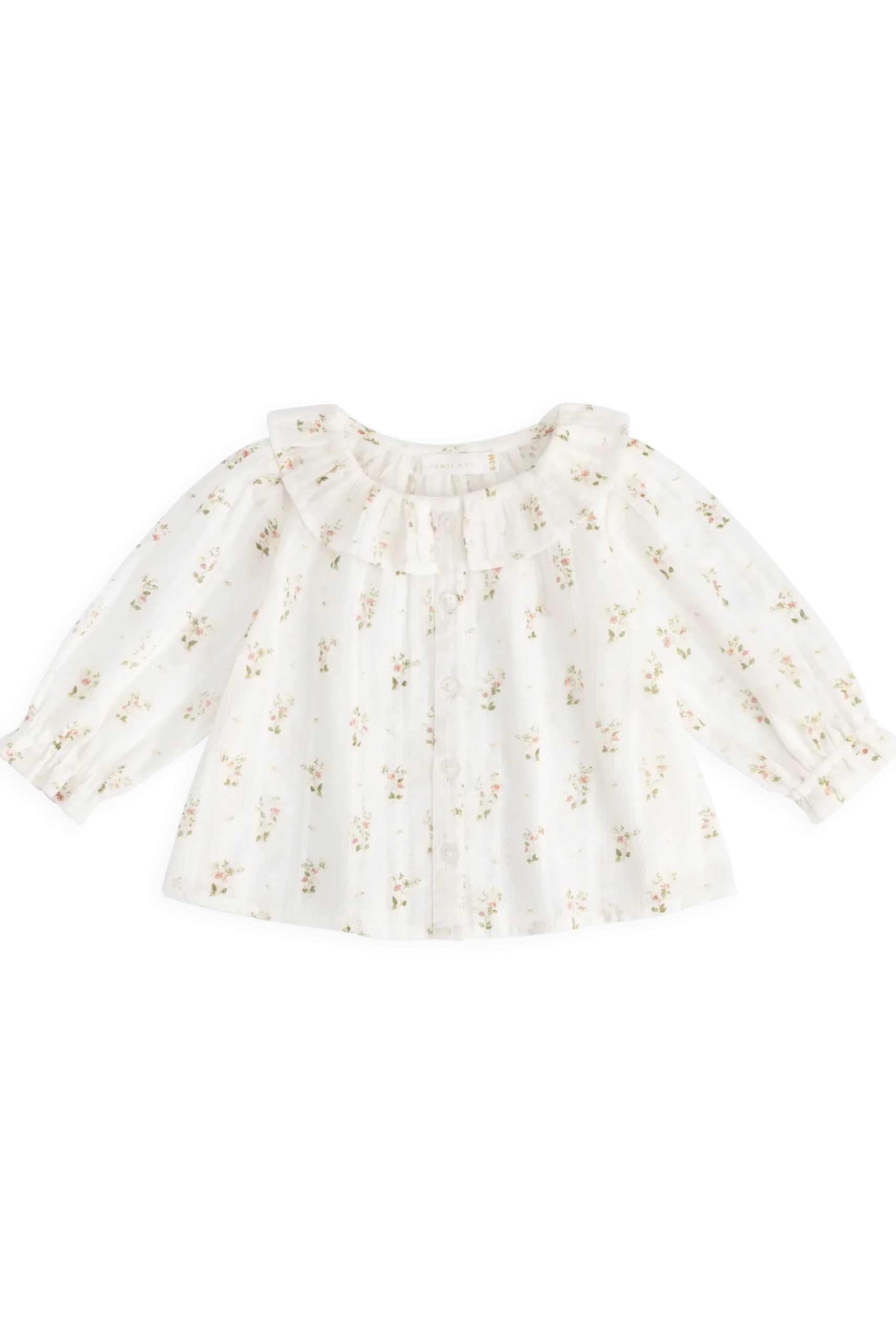 Organic Cotton Brynlee Top - Josepha Egret