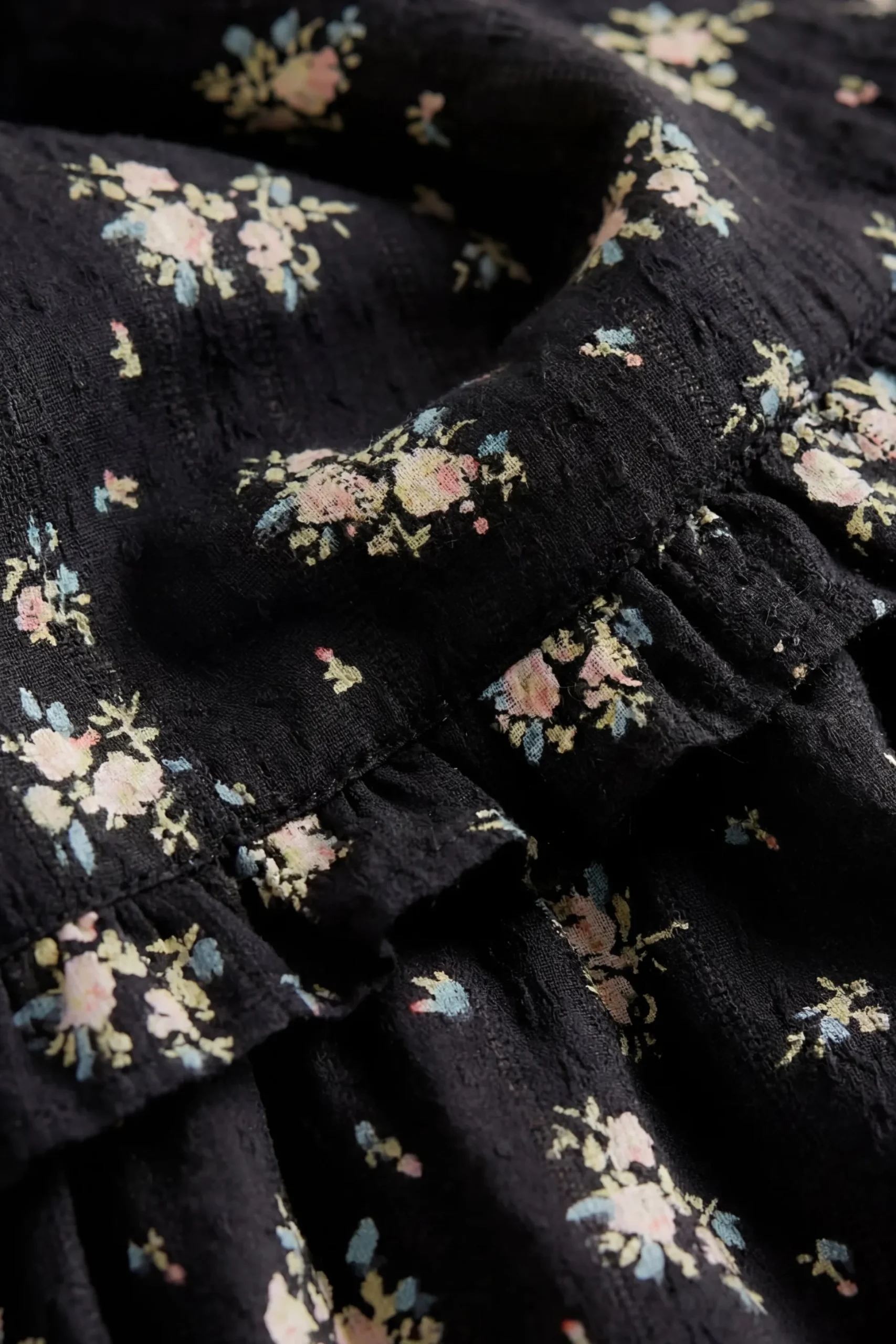 Organic Cotton Caroline Dress - Cassie Caviar