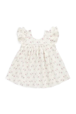 Organic Cotton Caroline Dress - Molly Lilac