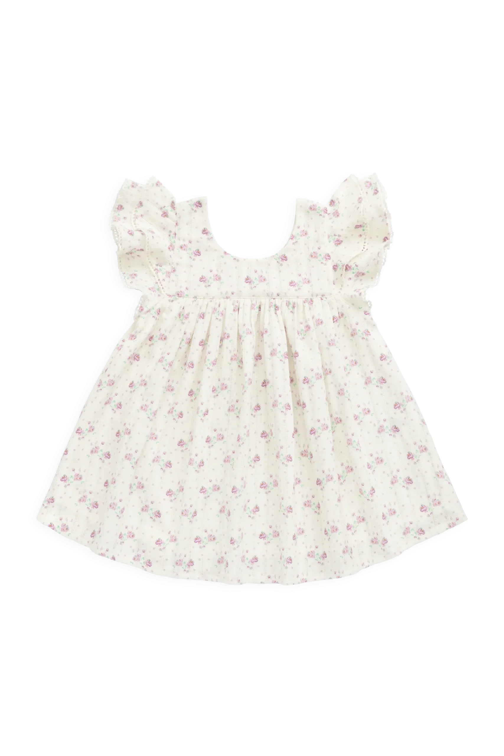Organic Cotton Caroline Dress - Molly Lilac