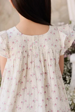 Organic Cotton Caroline Dress - Molly Lilac