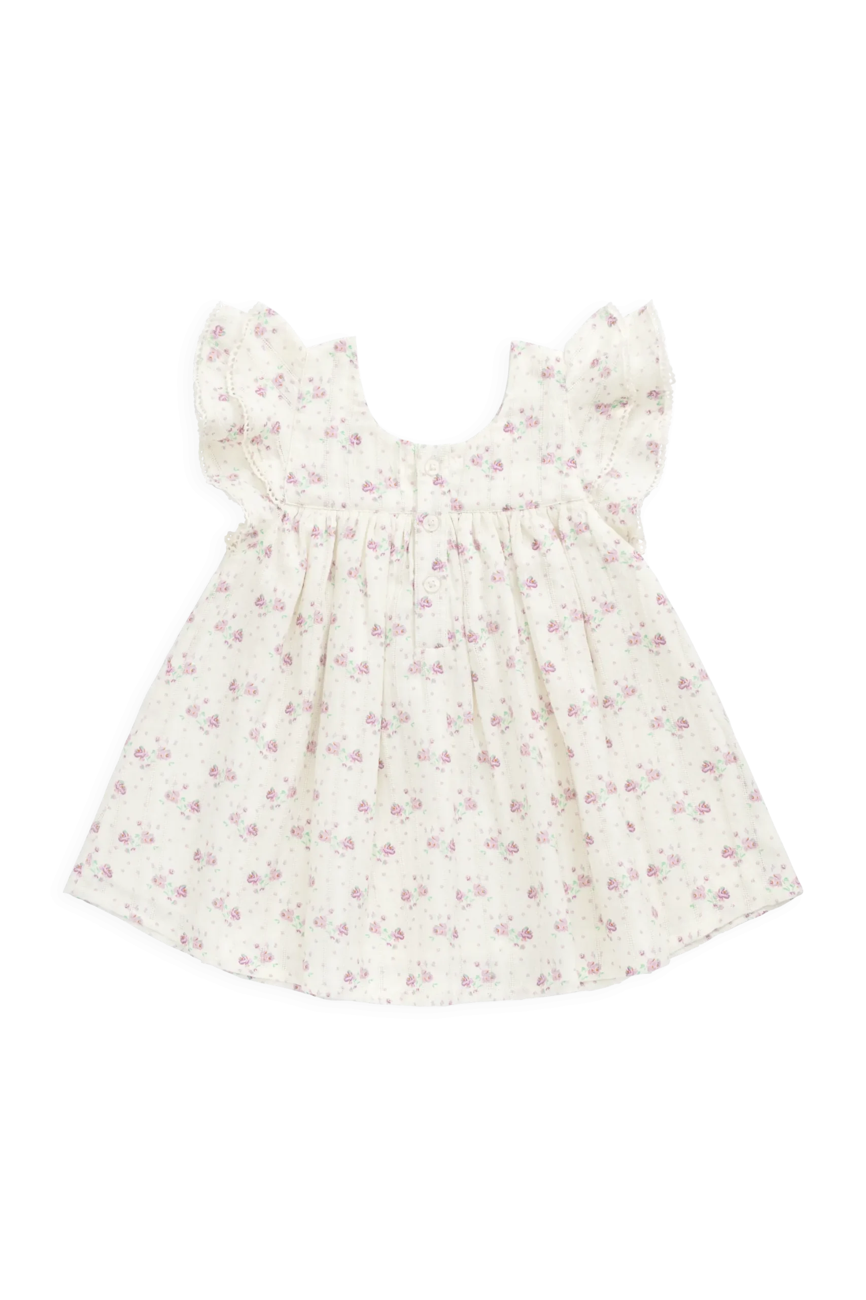Organic Cotton Caroline Dress - Molly Lilac