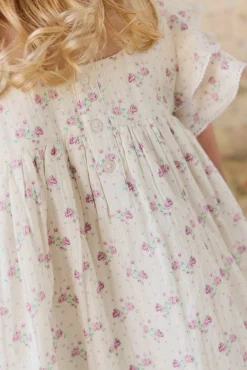 Organic Cotton Caroline Dress - Molly Lilac