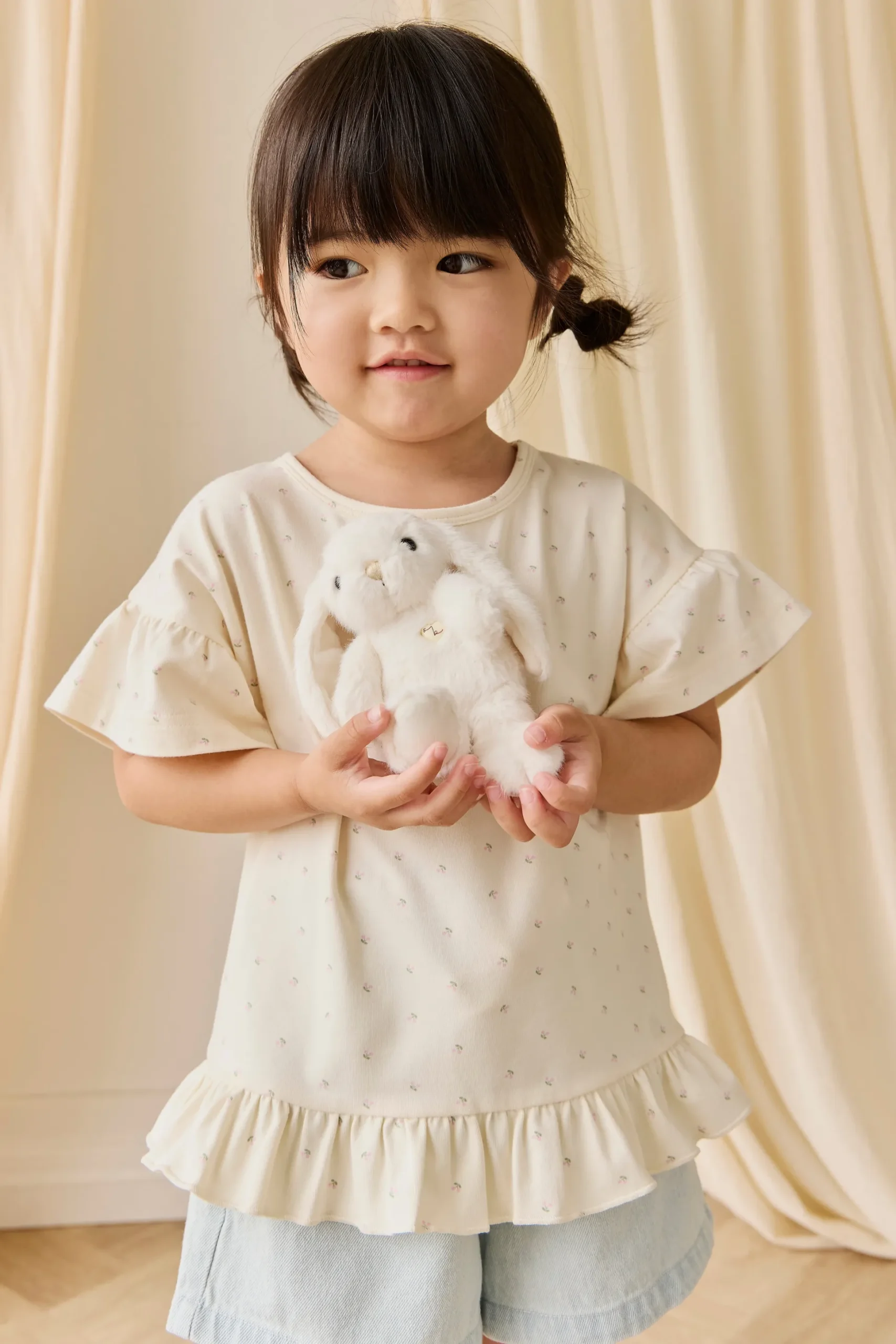 Organic Cotton Caydence Top - Ditsy Cherries