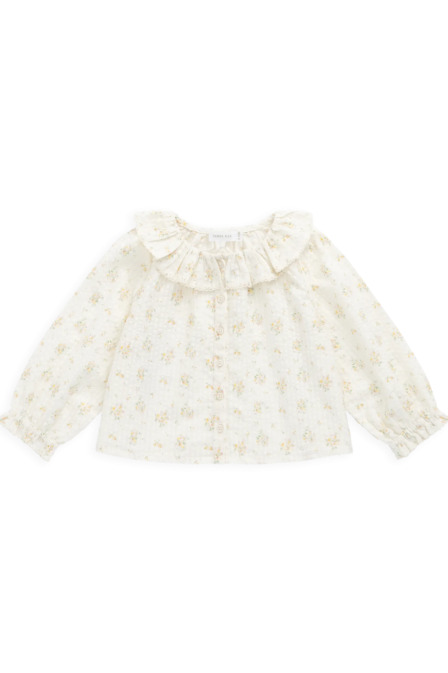Organic Cotton Cecile Top-Justine Parchment