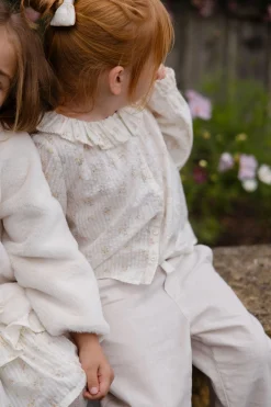 Organic Cotton Cecile Top-Justine Parchment
