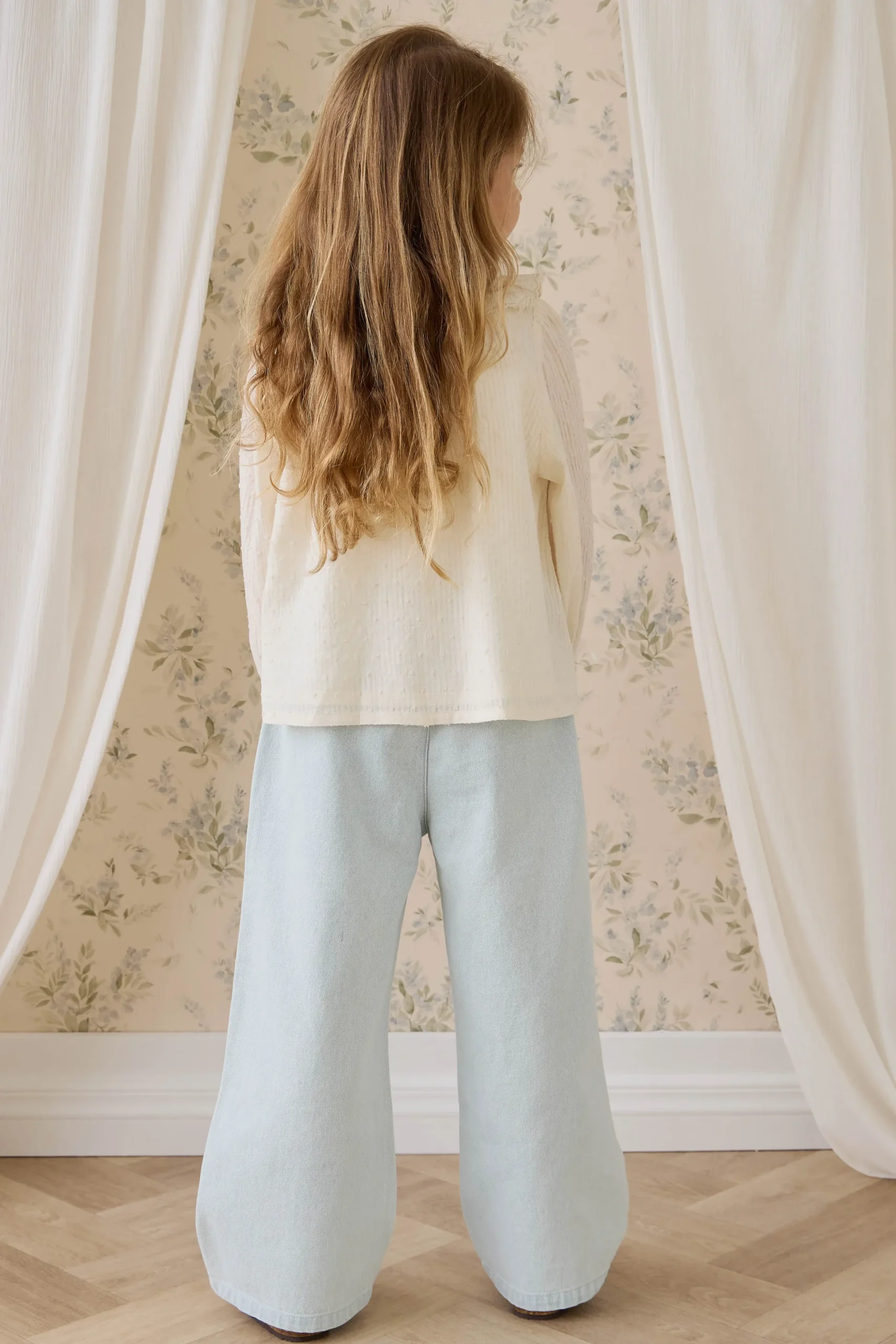 Organic Cotton Cecile Top-Parchment