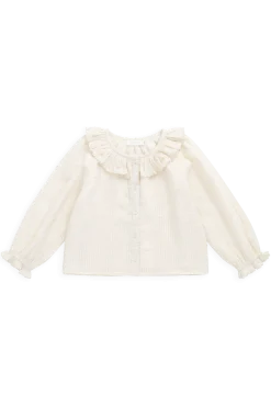 Organic Cotton Cecile Top-Parchment