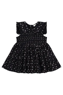 Organic Cotton Christabel Dress - Maisie Navy