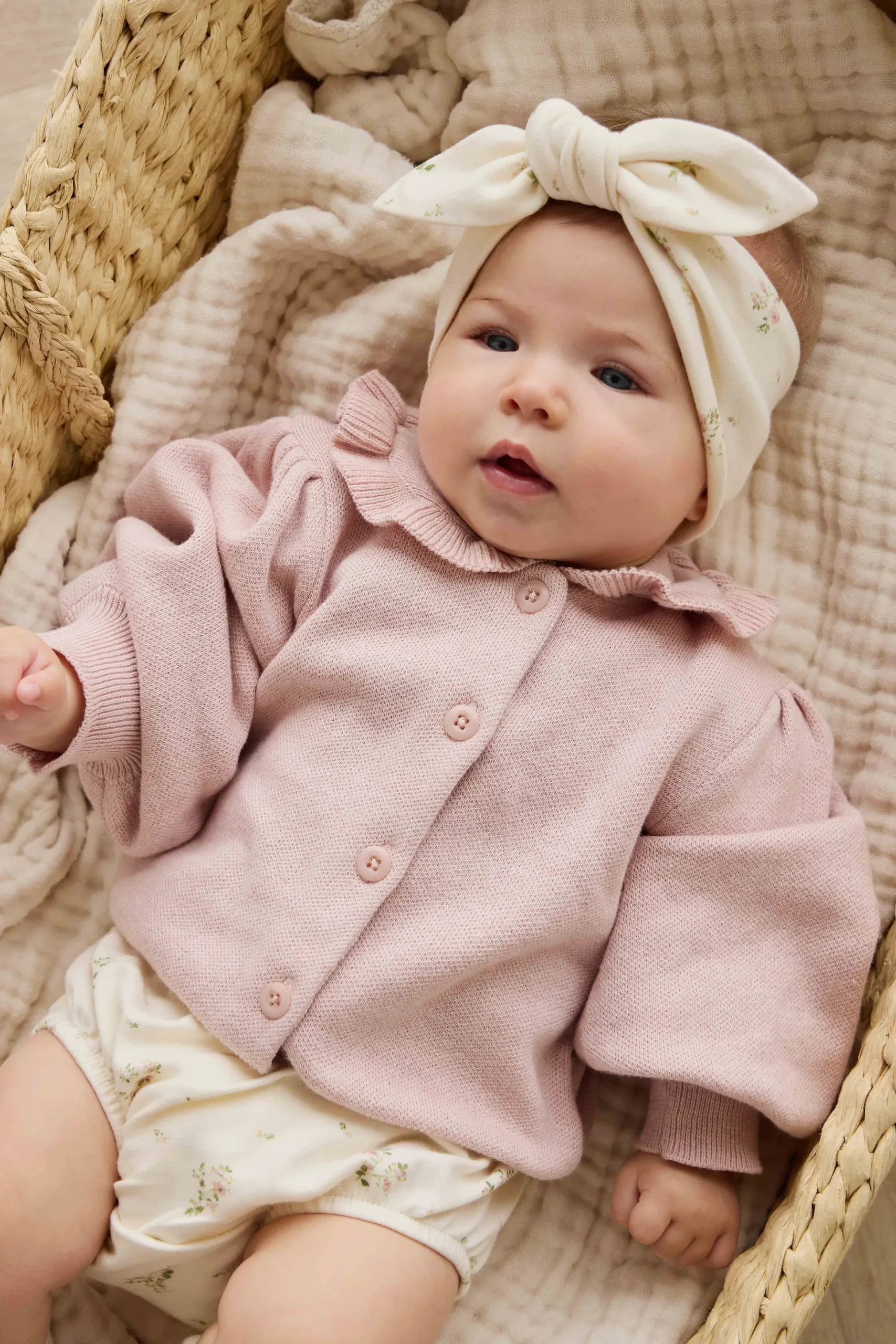 Organic Cotton Classic Bloomer - Josepha Egret Small